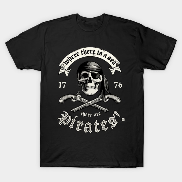 Pirates pride T-Shirt by Designkix